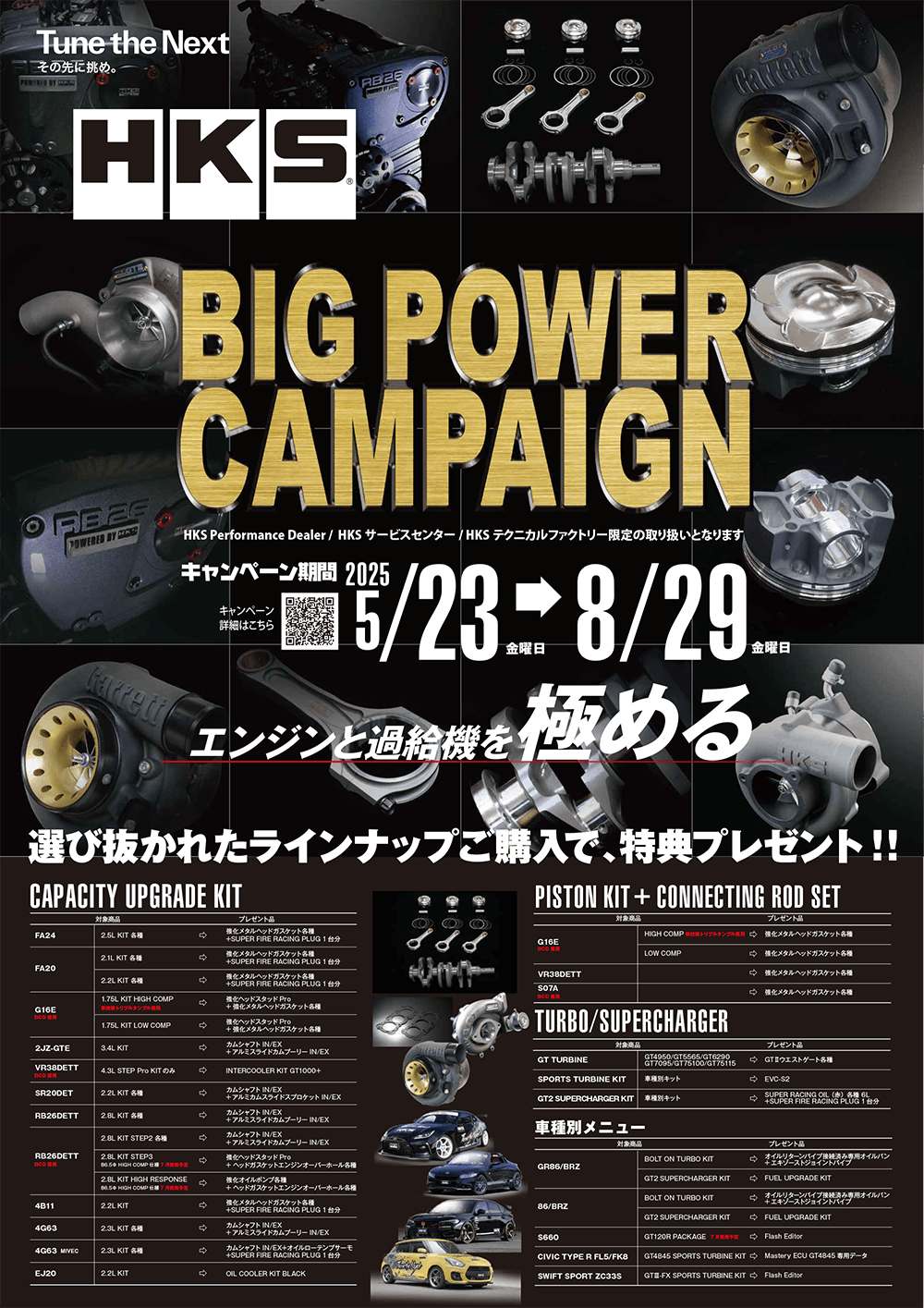 HKS BIG POWER キャンペーン情報