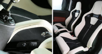 ABARTH 595　RECAROシート