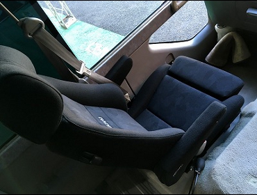 TOYOTA�@�R�[�X�^�[�i2003�N�j�@�Ɂ@RECARO�i���J���j�@�G���S���hMV�@BK�@����