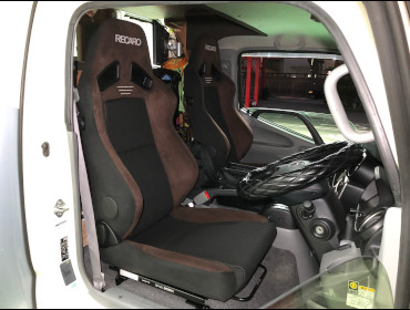 TOYOTA�@�J�����[�h�@�Ɂ@RECARO�i���J���j�@SR-7F�@GU100H�@�u���E���@�V�[�g�q�[�^�[�t���@�A�[�����X�g�t���@�~���E�@����