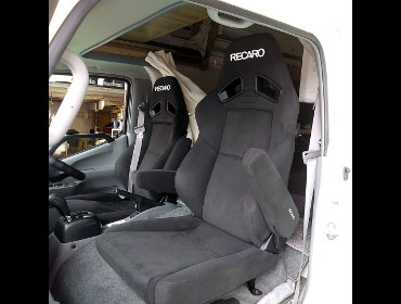 TOYOTA�@�o���e�b�N�@�W��520�@GDY281���i2022�N�j�@�Ɂ@RECARO�i���J���j�@SR-7F�@KK100�@BK�@���A�[�����X�g�t���@����