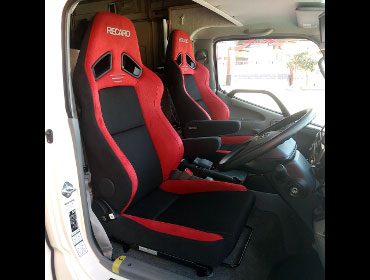 TOYOTA�@�J�����[�h�@�L�����s���O�J�[�@KDY�i2022�N�j�@�Ɂ@RECARO�i���J���j�@SR-7F�@GU100H�@RED�@�V�[�g�q�[�^�[�t���@�~���E�@����