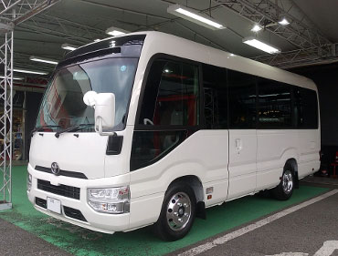 TOYOTA�@�R�[�X�^�[�@GDB60V�i2023�N�j�@�Ɂ@RECARO�i���J���j�@LX-F�@WU110H�@�u���E���@�~���E�@����