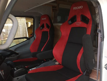 TOYOTA�@�J�����[�h�@GDY281�i2023�N�j�@�Ɂ@RECARO�i���J���j�@SR-7F�@GU100H�@RED�@A/R�@�V�[�g�q�[�^�[�t���@�~���E�@����