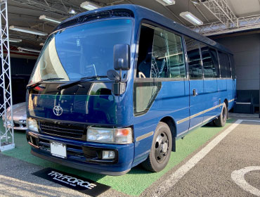 TOYOTA�@�R�[�X�^�[�@XZB51�i2005�N�j�@�Ɂ@RECARO�i���J���j�@SR-C�@UT100H�@A/R�@BK�@�V�[�g�q�[�^�[�t���@�~���E�@����