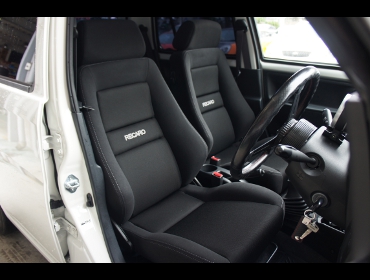 RECARO�i���J���V�[�g�j�@DAIHATSU�@�G�b�Z�@L235S��RECARO�i���J���j�@LX-VF SK100 BK/BK�@�~2�r�@����