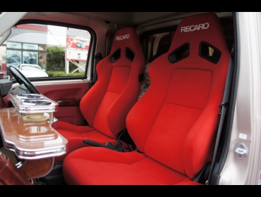 RECARO�i���J���V�[�g�j�@DAIHATSU�@�n�C�[�b�g�W�����{�@S500P�Ƀ��J���@SR-7F KK100�@RED�@�~2�r�@����