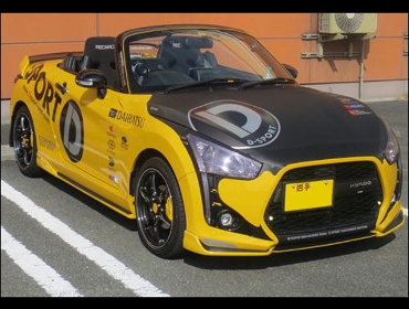 DAIHATSU�@�R�y�����[�u��RECARO�i���J���j�V�[�g����