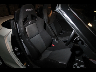 RECARO�i���J���V�[�g�j�@DAIHATSU�@�R�y���@LA400K�Ƀ��J���@SR-7 GK100�@�V�[�g�q�[�^�[�t���@BK/SIL�@����