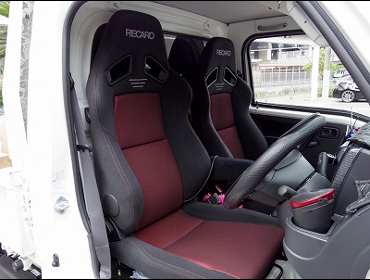 DAIHATSU�@�n�C�[�b�g�@S510��RECARO�i���J���jSR-7F�@GK100�@BK/RED�@���@SR-7F�@GK100�@BK/RED�i2016���f���j�@����