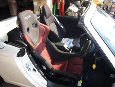 DAIHATSU�@�R�y���@L880��RECARO�i���J���jRS-G�@GK�@�V�[�g�q�[�^�[�t���@BK/RED�@����