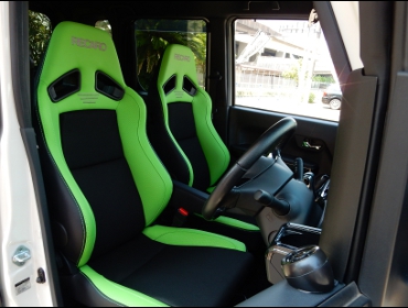 DAIHATSU�@�E�F�C�N�@LA700S��RECARO�i���J���jSR-7F�@Lassic�@����J���[ �O���[���@�~2�r�@����