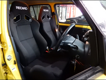 DAIHATSU�@�G�b�Z�@L235S��RECARO�i���J���jSR-7�@KK100�@BK�@���@SR-7F KK100 BK�@����