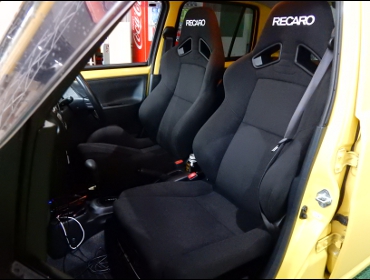 DAIHATSU�@�G�b�Z�@L235S��RECARO�i���J���jSR-7�@KK100�@BK�@���@SR-7F KK100 BK�@����