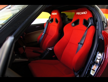 DAIHATSU�@�R�y���@���[�u�@LA400K�@�Ɂ@RECARO�i���J���j�V�[�g�@SR-7F�@KK100�@RED�@�~2�r�@����
