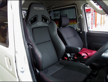 RECARO�i���J���V�[�g�j�@DAUHTSU�@�n�C�[�b�g�f�b�L�o���@S300�n�@�Ɂ@RECARO�i���J���j�@SR-7F�@Lassic �@BK�@�A�[�����X�g�t���@����