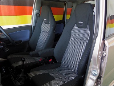 RECARO�i���J���V�[�g�j�@DAIHATSU�@MOVE�@LA150�@�Ɂ@RECARO�i���J���j�@LX-F�@IN110�@BK�@�V�[�g�q�[�^�[�t���@�A�[�����X�g�t���@�~2�r�@����