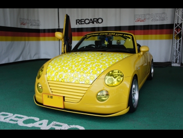 DAIHATSU�@�R�y���@L880K�i2010�N�j�@�Ɂ@RECARO�i���J���j�V�[�g�����@