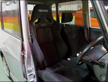 RECARO�i���J���V�[�g�j�@DAIHATSU�@�^���g�@�Ɂ@RECARO�i���J���j�@SR-7�@GK100�@BK/BK�@�V�[�g�q�[�^�[�t���@����