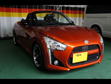 DAIHATSU�@�R�y���@LA400K�i2014�N�j�@�Ɂ@RECARO�i���J���j�@SR-7�@GK100�@BK/BK�@�V�[�g�q�[�^�[�t���@�~2�r�@����