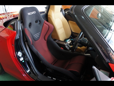 DAIHATSU�@�R�y���@���[�u�@LA400K�i2015�N�j�@�Ɂ@RECARO�i���J���j�@TS-G�@GK�@BK/RED�@����