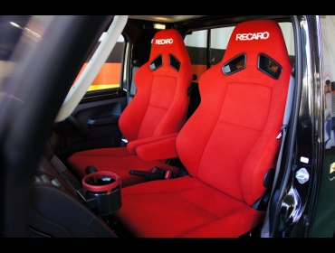 RECARO�i���J���V�[�g�j�@DAIHATSU�@�n�C�[�b�g�@�W�����{�@S500�i2018�N�j�@�Ɂ@RECARO�i���J���j�@SR-7F�@KK100�@RED�@�A�[�����X�g�t���@���E����