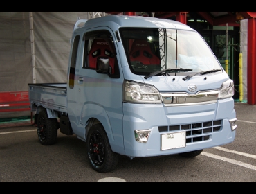 DAIHATSU�@�n�C�[�b�g�@�W�����{�@S510P�@4WD�@A/T�ԁi2018�N�j�@�Ɂ@RECARO�i���J���j�@SR-7F�@KK100�@RED�@�~���E�����@