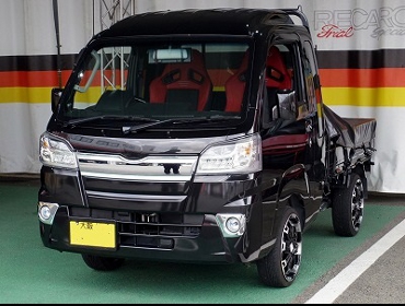 DAIHATSU�@�n�C�[�b�g�g���b�N�@�W�����{�@S510�i2018�N3���j�@�Ɂ@RECARO�i���J���j�@SR-7F�@Lassic�@RED�@�A�[�����X�g�t�����V�[�g�q�[�^�[�t���@�~���E�����@