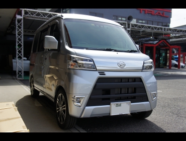 DAIHATSU�@�n�C�[�b�g�J�[�S�@�N���[�Y�^�[�{�@S321V�i2019�N1���j�@�Ɂ@RECARO�i���J���j�@SR-7F�@KK100�@BK�@�A�[�����X�g�t���@����