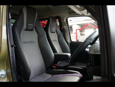 RECARO�i���J���V�[�g�j�@DAIHATSU�@�n�C�[�b�g�@�f�b�L�o���@S331W�i2018�N6���j�@�Ɂ@RECARO�i���J���j�@LX-F�@IL110H�@BK���U�[�@�A�[�����X�g�t���@�~���E�@����