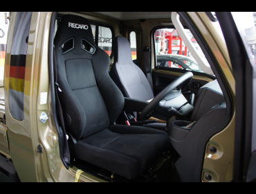DAIHATSU�@�n�C�[�b�g�@�g���b�N�@�W�����{�@S510P�i2019�N�j�@�Ɂ@RECARO�i���J���j�@SR-7F�@KK100�@BK�@�A�[�����X�g�t���@����