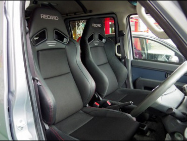 DAIHATSU�@�n�C�[�b�g�J�[�S�@�N���[�Y�^�[�{�@S321V�i2014�N�j�@�Ɂ@RECARO�i���J���j�@SR-7F�@Lassic�@BK�@T&�@SR-7F�@GK100�@BK/BK�@����