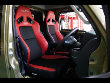 DAIHATSU�@�n�C�[�b�g�W�����{�@S510P�@�Ɂ@RECARO�i���J���j�@SR-7F�@Lassic�@RED�@�A�[�����X�g�t���@���E�@����