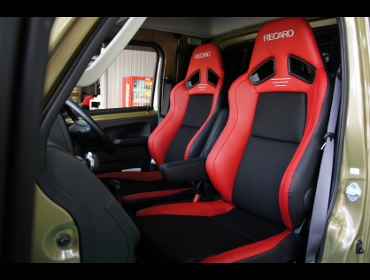 DAIHATSU�@�n�C�[�b�g�W�����{�@S510P�@�Ɂ@RECARO�i���J���j�@SR-7F�@Lassic�@RED�@�A�[�����X�g�t���@���E�@����