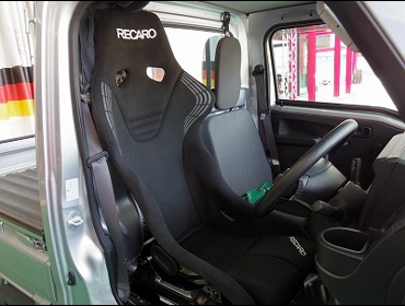 DAIHATSU�@�n�C�[�b�g�g���b�N�@S510�@�Ɂ@RECARO�i���J���j�@RS-GS�@BK�@�V�[�g�q�[�^�[�t���@����