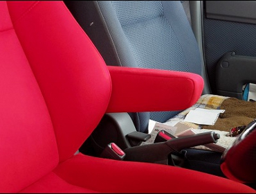 DAIHATSU�@�n�C�[�b�g�J�[�S�@S321V�i2013�N�j�@�Ɂ@RECARO�i���J���j�@SR-7F�@KK100�@RED�@A/R�@����