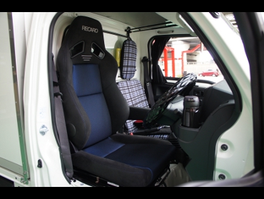 DAIHATSU�@�n�C�[�b�g�g���b�N�@S500P�@�Ɂ@RECARO�i���J���j�@SR-7F�@GK100�@BK/BUL�@A/R�@����
