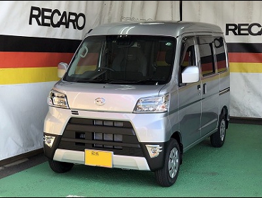 DAIHATSU�@�n�C�[�b�g�i2020�N�j�@�Ɂ@RECARO�i���J���j�@LX-F�@IN�@�O���C�@����