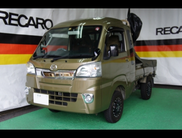 DAIHATSU�@�n�C�[�b�g�g���b�N�@S500�@�Ɂ@RECARO�i���J���j�@SR-7F�@GU100H�@�u���E���@�V�[�g�q�[�^�[�t���@����