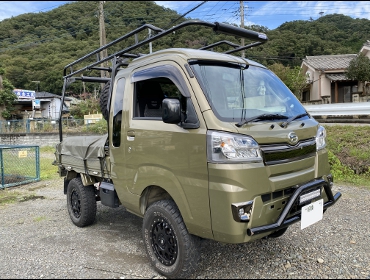 DAIHATSU�@�n�C�[�b�g�g���b�N�W�����{�@S510P�i2019�N�j�@�Ɂ@RECARO�i���J���@LX-F�@IN110�@BK�@�A�[�����X�g�t���@����