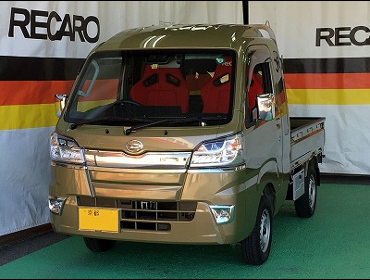 DAIHATSU�@�n�C�[�b�g�W�����{�@S500�@�Ɂ@RECARO�i���J���j�@SR-7F�@KK100�@RED�@�V�[�g�q�[�^�[�t���@�A�[�����X�g�t���@�~���E�@����