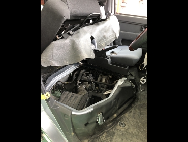 DAIHATSU�@�n�C�[�b�g�J�[�S�@S321V�@�Ɂ@RECARO�i���J���j�@SR-7F�@GU100�@�u���E���@����