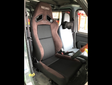 DAIHATSU�@�n�C�[�b�g�J�[�S�@S321V�@�Ɂ@RECARO�i���J���j�@SR-7F�@GU100�@�u���E���@����