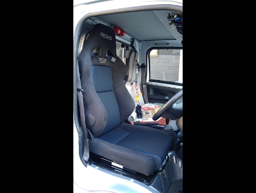 DAIHATSU�@�n�C�[�b�g�g���b�N�@S500�n�i2018�N4���j�@�Ɂ@RECARO�i���J���j�@SR-7F�@GK100�@BK/�u���[�@����