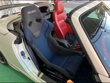 DAIHATSU�@�R�y���@L880K�i2015�N�j�@�Ɂ@RECARO�i���J���j�@TS-G�@GK�@BK/�u���[�@�V�[�g�q�[�^�[�t���@����