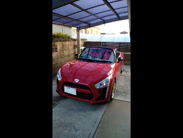 DAIHATSU�@�R�y���@LA400K�i2015�N�j�@�Ɂ@RECARO�i���J���j�@SR-7�@KK100�@RED�@�V�[�g�q�[�^�[�t���@���@SR-7F�@KK100�@RED�@�V�[�g�q�[�^�[�t���@����