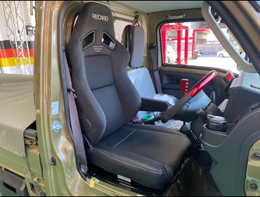 DAIHATSU�@�n�C�[�b�g�g���b�N�@S500P�i2011�N�j�@�Ɂ@RECARO�i���J���j�@SR-7F�@GK100�@BK/BK�@�A�[�����X�g�t���@����