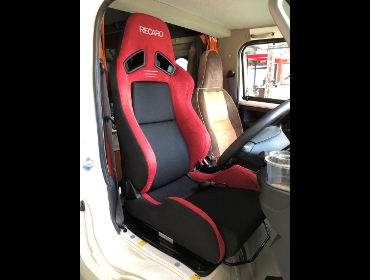 DAIHATSU�@�n�C�[�b�g�g���b�N�@S510P�i2017�N�j�@�Ɂ@RECARO�i���J���j�@SR-7�@GU100�@RED�@����