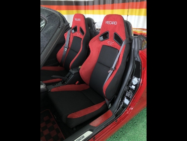 DAIHATSU�@�R�y���@LA400K�i2016�N�j�@�Ɂ@RECARO�i���J���j�@SR-7F�@GU100H�@RED�@�V�[�g�q�[�^�[�t���@�~���E�@����