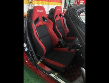 DAIHATSU�@�R�y���@LA400K�i2016�N�j�@�Ɂ@RECARO�i���J���j�@SR-7F�@GU100H�@RED�@�V�[�g�q�[�^�[�t���@�~���E�@����